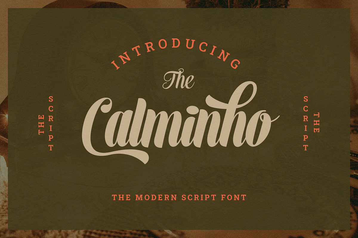 Calminho Bold Script Font, a Script Font by Annora Studio (Photo 1 of 10)