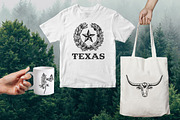 Texas vector clipart, an Object Graphic by FITALARTSNEDIGI (Thumbnail 3 of 6)
