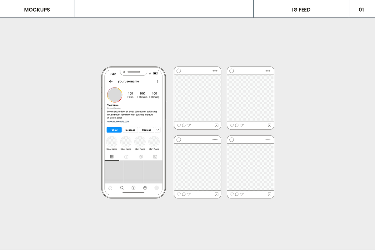 Drawn Social Media Mockup, a Device Mockup by Mau Pass Design (Photo 2 of 5)