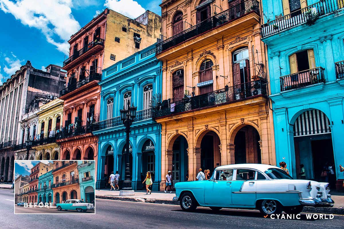 20 Travel Blogger Presets & Actions, an Action Add-On by Effect-Hub (Photo 5 of 16)