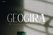 Geogira - Family Serif Typeface, a Serif Font by Flawless And Co (Thumbnail 8 of 10)