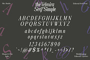 The Velmira Serif Simple, a Serif Font by Slex Studio (Thumbnail 13 of 15)