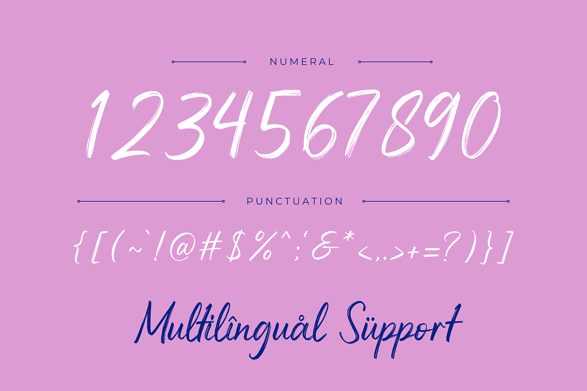 Bomqagi Brush - Script Logo Font, a Handwritten Font by Nirmana Visual (Photo 8 of 10)
