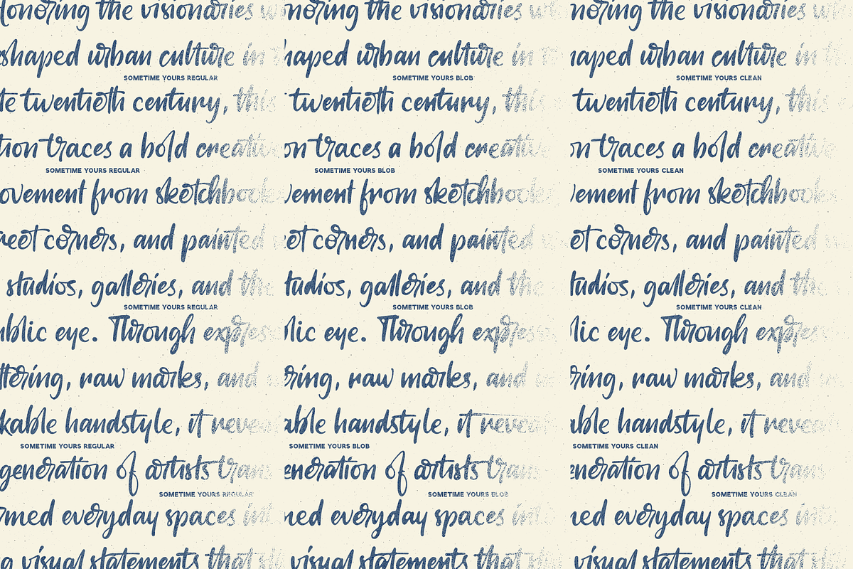 Sometime Yours - Script Typeface, a Script Font by VP Fonts (Photo 26 of 33)