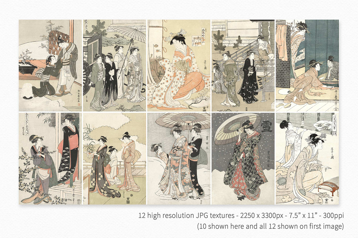 Vintage Japanese III, a Decorative Illustration by rileyBgraphics (Photo 2 of 7)