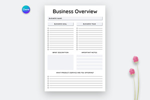 Canva Business Planner Bundle Pack