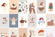150 Christmas Kids Posters & Prints, a Background Graphic by Muse Artist (Thumbnail 9 of 17)