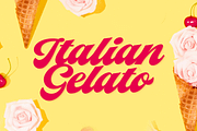 Yes Script - Groovy Retro Script, a Script Font by Fenotype (Thumbnail 10 of 15)