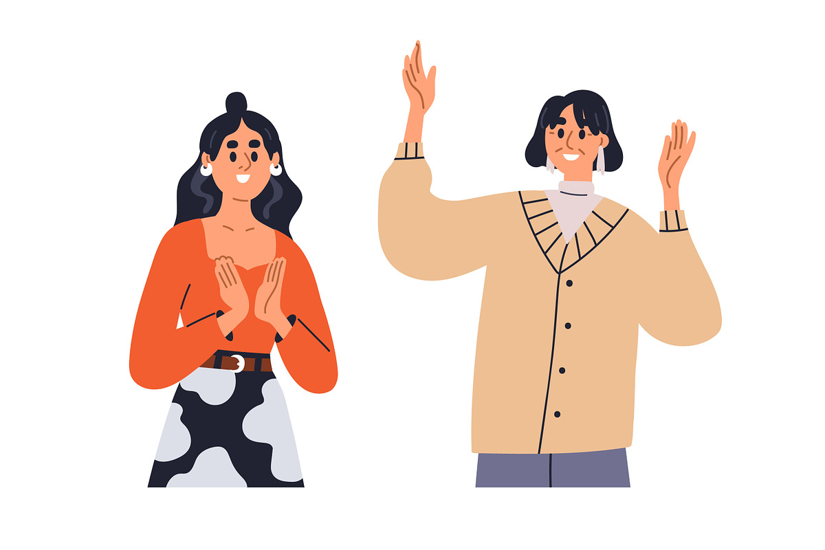 Modern happy people set, a Person Illustration by Good Studio (Photo 5 of 8)
