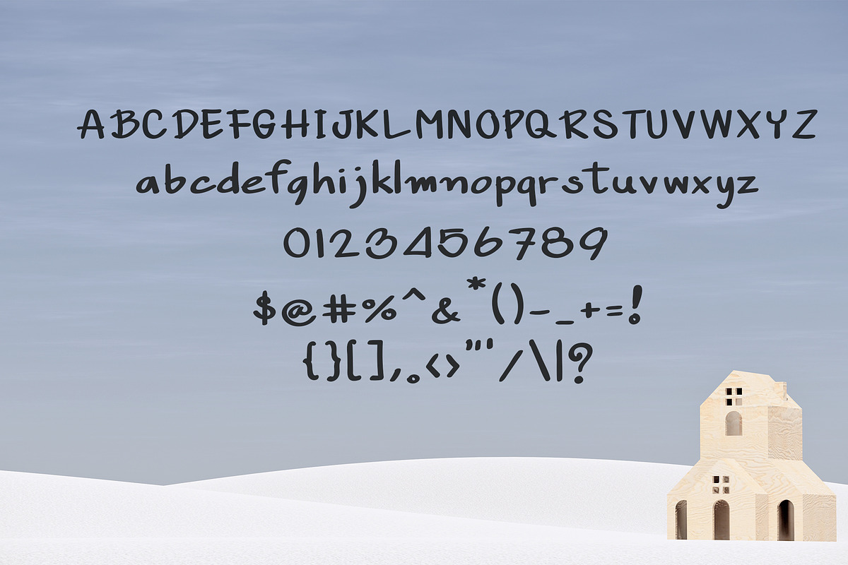 Architar Font preview 3