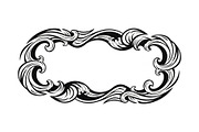Vintage Wave Ornament Frame Bundle, an Illustration by Designer_Momina (Thumbnail 7 of 51)