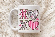 XOXO Valentine Day Heart Brushstroke, an Illustration by Libby Wishes (Thumbnail 4 of 8)