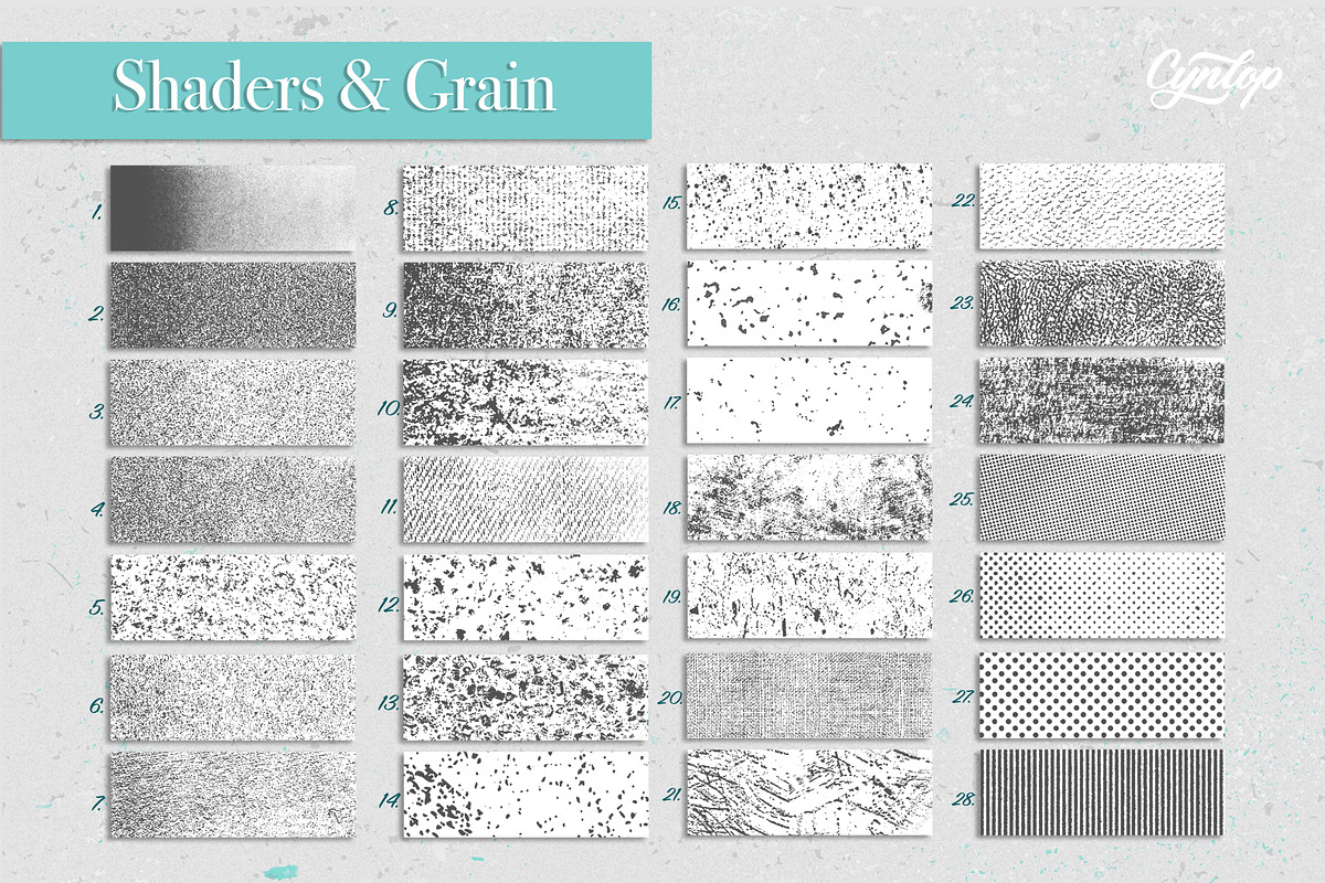Procreate Multigrain Texture Brush Set