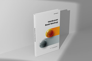 Hardcover 5x8 Inch Book Mockup