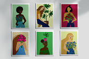 Strong & Beautiful. Plant Ladies., a Person Illustration by Annakniaz (Thumbnail 9 of 10)