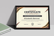 Certificate Design Template, a Stationery Template by MightyDesign (Thumbnail 1 of 6)