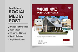 Real Estate Social Media Template
