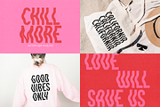 Retro Font Bundle | 14 Groovy Fonts, a Font by KA Designs (Thumbnail 6 of 11)
