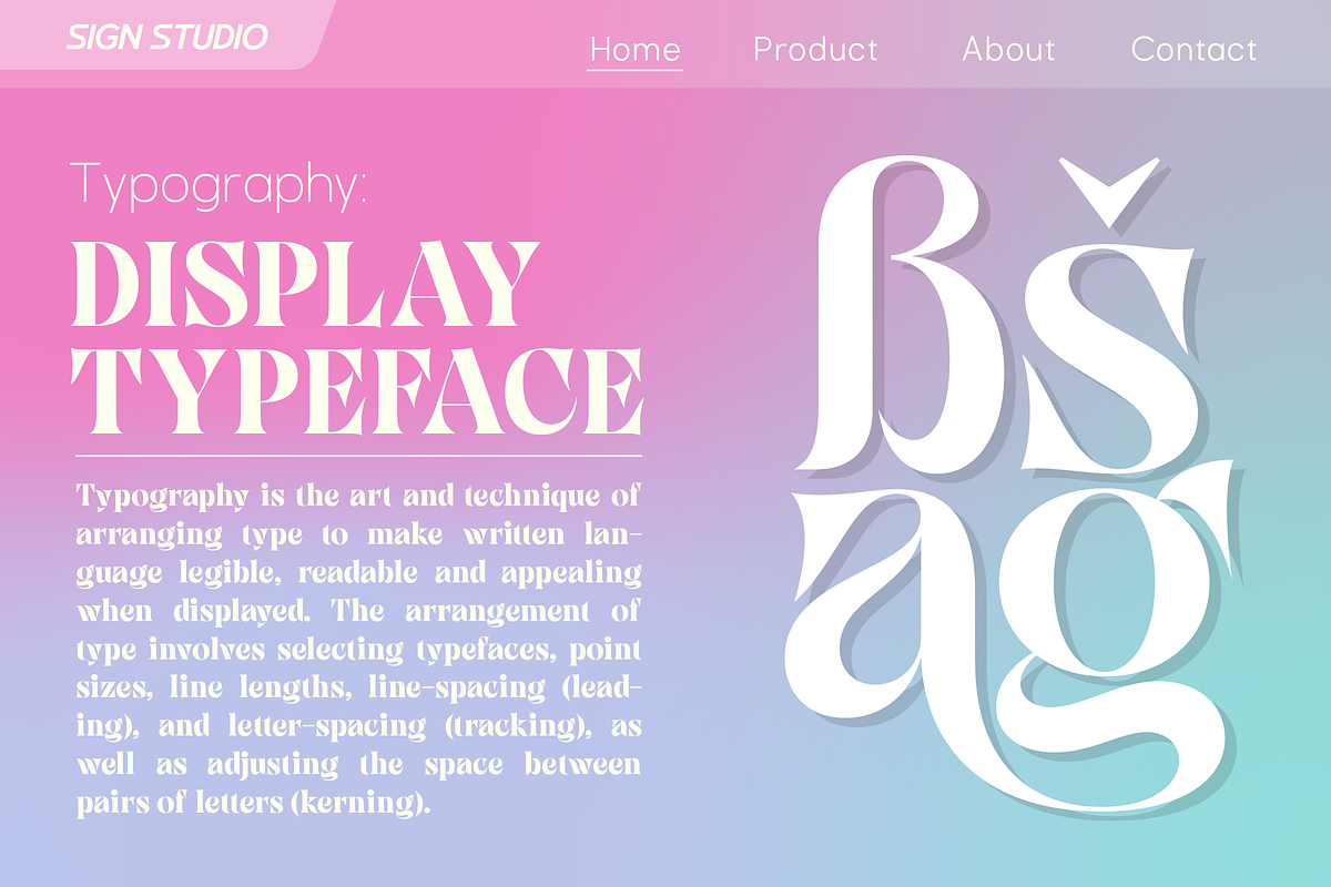 Aventi - Bold Style, a Serif Font by Sign Studio (Photo 4 of 10)