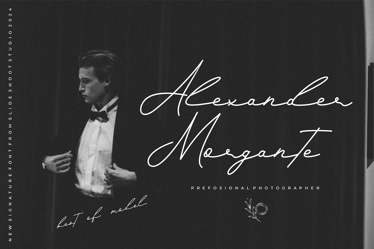 Rearles Harthone || Monoline Script, a Script Font by Idea Studio (Photo 4 of 5)