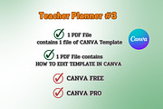 Teacher Planner #3 - Canva Template, a Templates & Theme by Adalin Shop (Thumbnail 16 of 16)