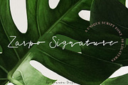 Zarpo Signature - Handwritten Font, a Script Font by RV Zarpelon (Thumbnail 1 of 7)