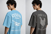 T-Shirt Back Mockup PSD - Male Model, a Shirt Mockup by Rymden_Fl (Thumbnail 3 of 6)