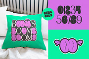 Mamboo Bubble Mix Graffiti Font, a Sans Serif Font by alit design (Thumbnail 13 of 20)
