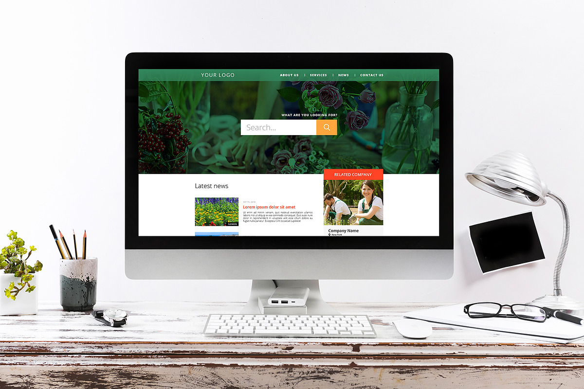 Modern Website Template Design, a Websites & App Template by Malst (Photo 3 of 4)