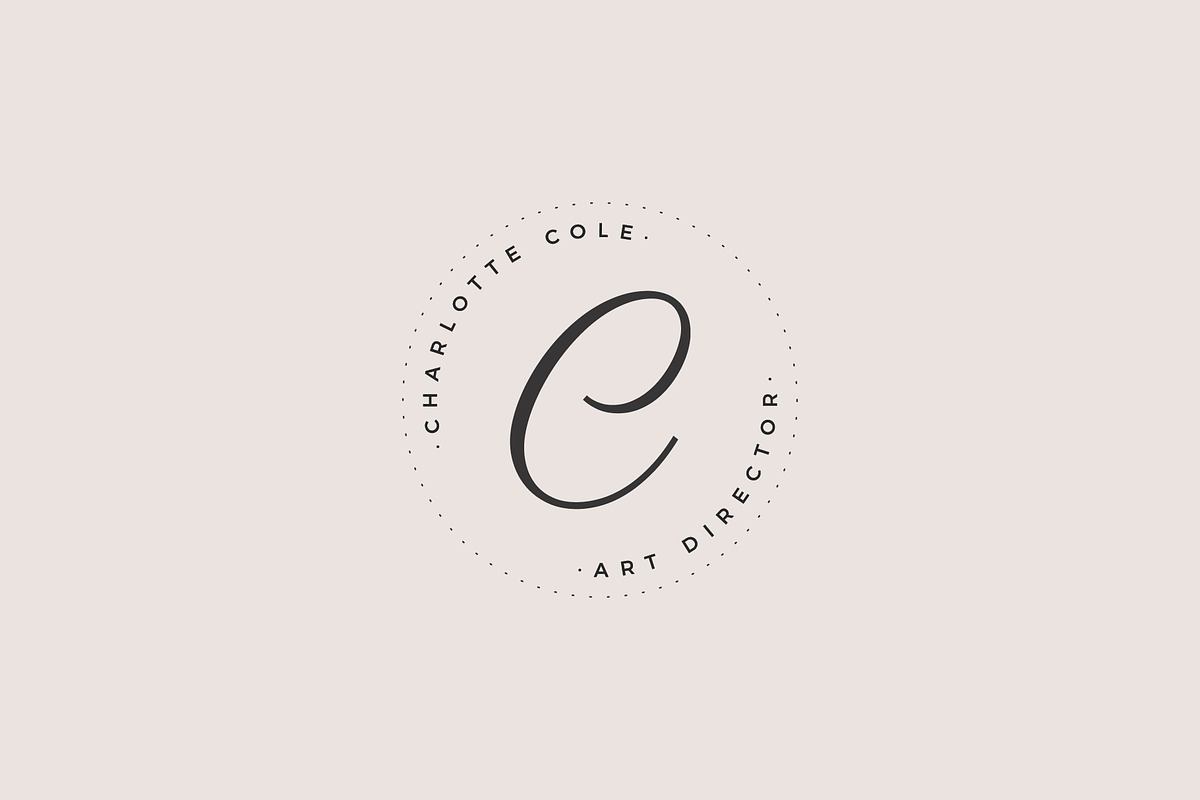Charlotte Premade Logo, a Branding & Logo Template by studiolmh (Photo 4 of 6)