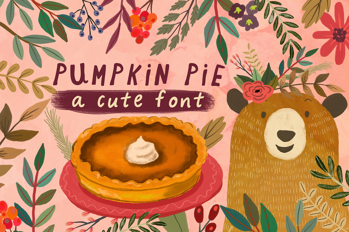 Pumpkin Pie Font Duo, a Handwritten Font by Lemon Pie Studio (Photo 11 of 12)