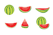Watermelon on white background., an Object Graphic by Olgaart (Thumbnail 2 of 5)