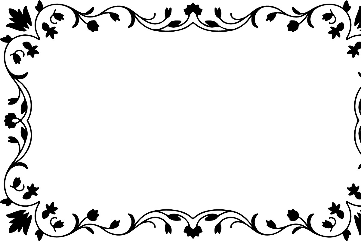 Elegant Decorative Border Frame, a Decorative Illustration by himelgfx (Photo 19 of 21)