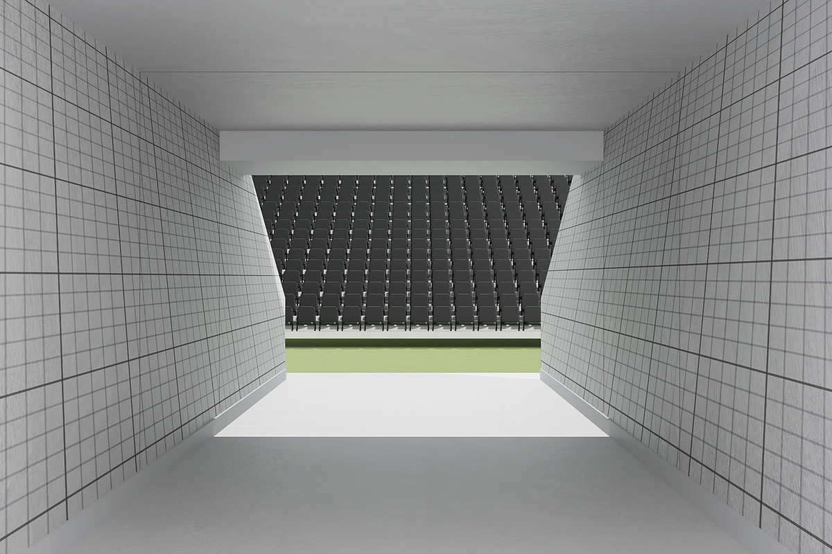 Stadium Tunnel Mockup, an Advertising Mockup by Unerispace (Photo 3 of 4)
