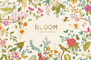 Bloom. Chinoiserie inspired, a Decorative Illustration by olga.korneeva (Thumbnail 1 of 12)