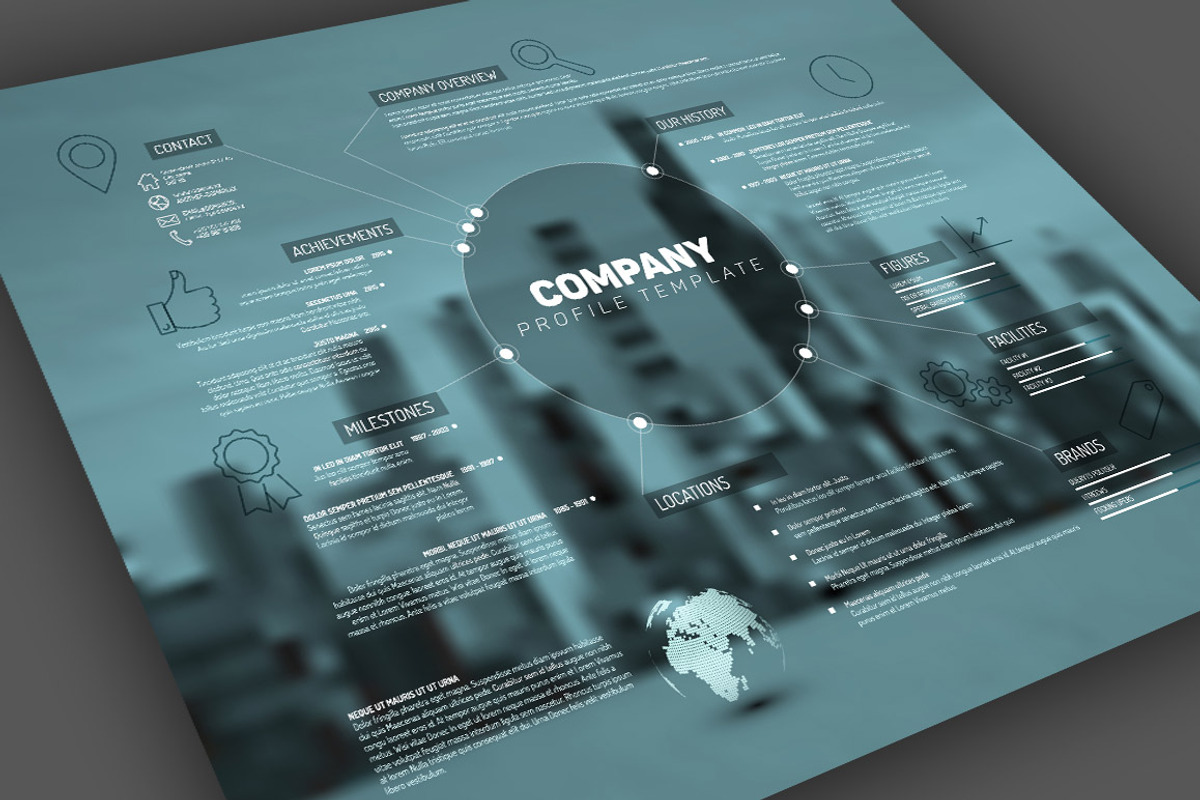 Company Profile Template, a Presentation Template by Orson (Photo 1 of 2)