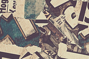 Grungy Newspaper Texture/Background, a Texture Graphic by Eddie Cloud (Thumbnail 2 of 4)