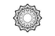 Elegant Mandala Line Art Collection, a Decorative Illustration by NJ Himel (Thumbnail 84 of 101)