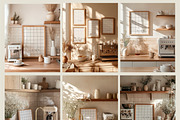 RUSTIC KITCHEN | Frame mockup set, a Household Mockup by SCHÉRI (Thumbnail 14 of 14)