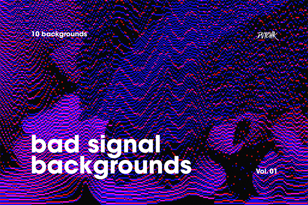 Bad Signal Backgrounds Vol. 01, a Background Graphic by dvtchk (Photo 2 of 10)