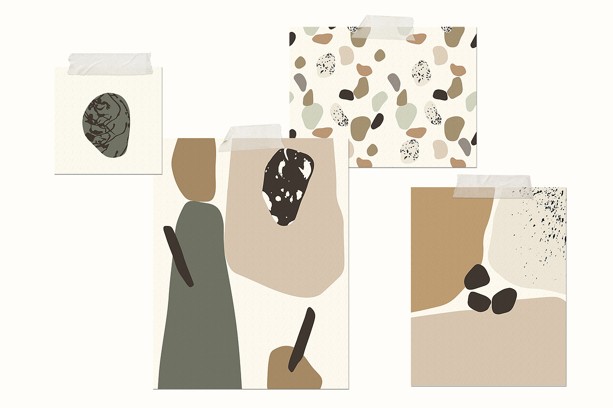 ROCK Abstract Collection, a Texture Illustration by Katerina Osa (Photo 3 of 9)