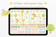 Butterfly Meadow Goodnotes Stickers, an Illustration by mimimeow (Thumbnail 2 of 3)