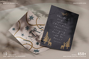 Christmas Card Templates & Extras, a Card Template by SilverStag Type Foundry (Thumbnail 3 of 20)