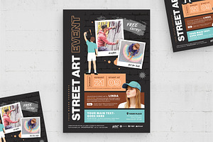 Street Art Event Flyer Template