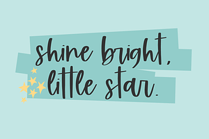 Starfield Handwriting Font