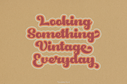 Touletta Retro Script, a Script Font by TypeClassHeroes (Thumbnail 15 of 15)