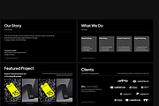 Agency Company Profile Template, a Presentation Template by bonjourdsgnco (Thumbnail 4 of 4)