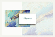 Turquoise & Gold Acrylic Backgrounds, a Texture Graphic by Suna Kosem (Thumbnail 2 of 14)