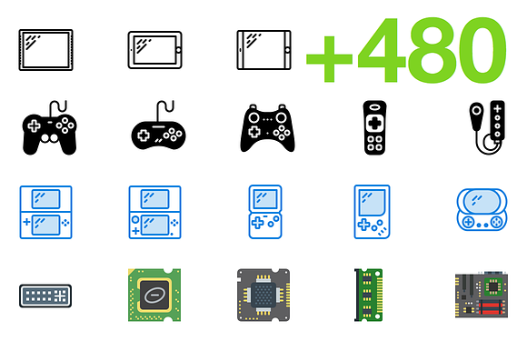 Smashicons 480 Tech Icons