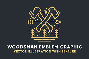 Woodsman Emblem Graphic